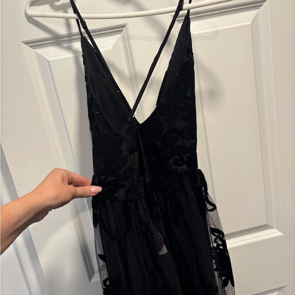 Windsor Black Floral Maxi Dress